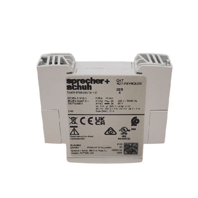 斯普雷徹 Sprecher+Schuh定時繼電器 RZ7-FEY6QU23