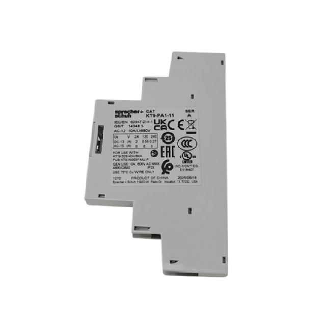 瑞士Sprecher Schuh斯普雷徹 KT9-PA1-11 輔助觸點